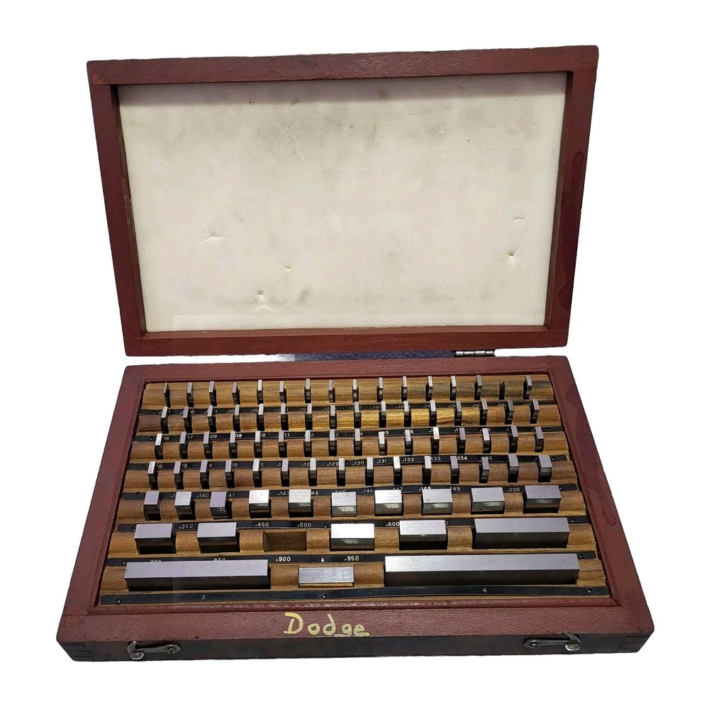 Links Calibration Gages Block Set .050 To 4"