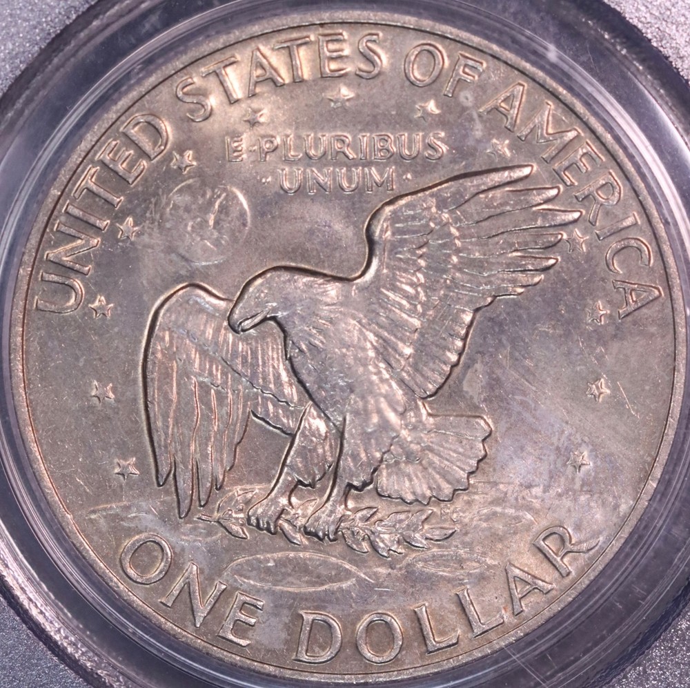 1972 Eisenhower Dollar PCGS MS63 Type 2, FREE SHIPPING