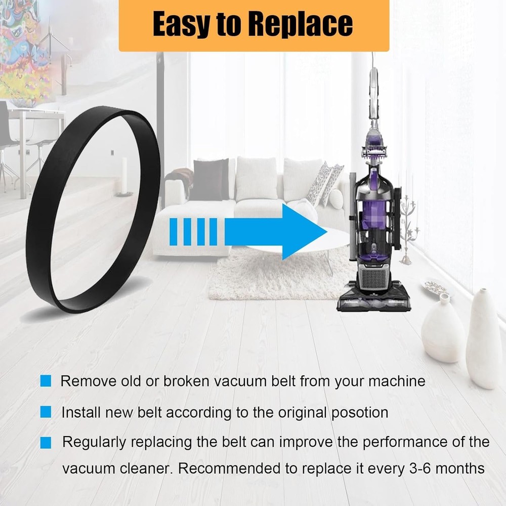 Replacement Vacuum Belt for Dirt Devil (Royal) Upright Cleaner Style...