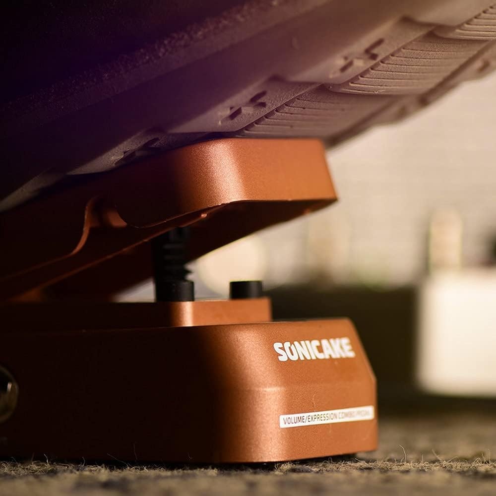 2-in-1 Vexpress Mini Pedal: Volume & Expression Control for Diverse Instruments