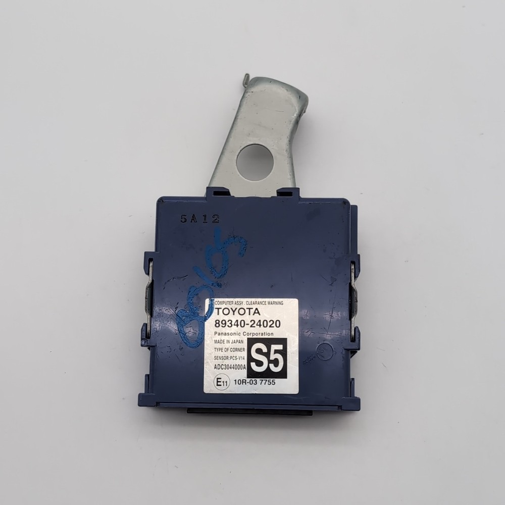 2015 2016 2017 Lexus RC350 Clearance Warning Control Module 89340-24020