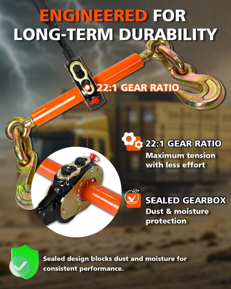 Fast Cargo Securement Bundle | Heavy-Duty Ratchet Binders