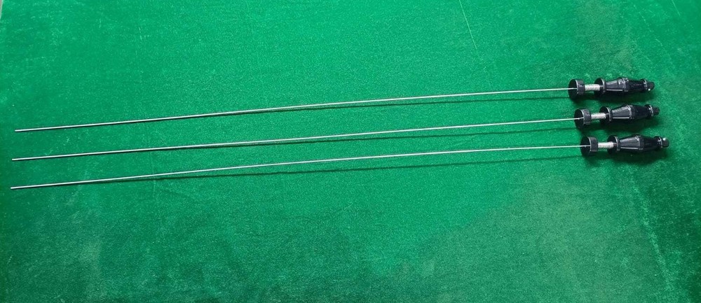 3pc Laparoscopic PCNL Bipronge Forceps 3FR 60cm Reusable Surgical Instruments