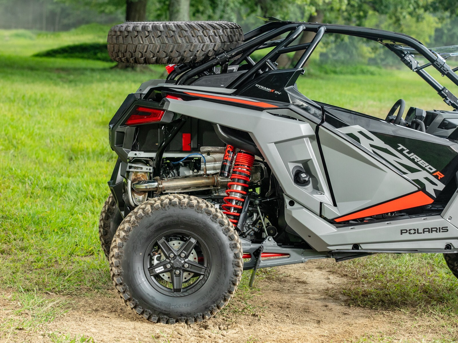 SuperATV Spare Tire Carrier for Polaris RZR Pro R (2022+)
