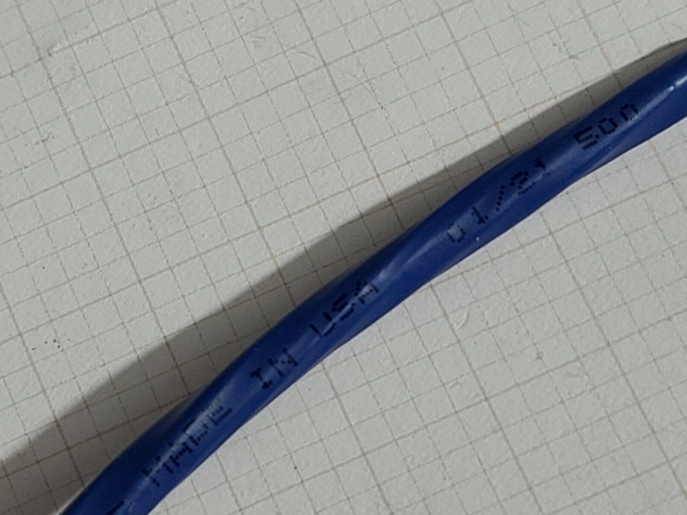 Carol E2206S 18/6C Shielded Control/Communications Cable Plenum Dark Blue /50ft