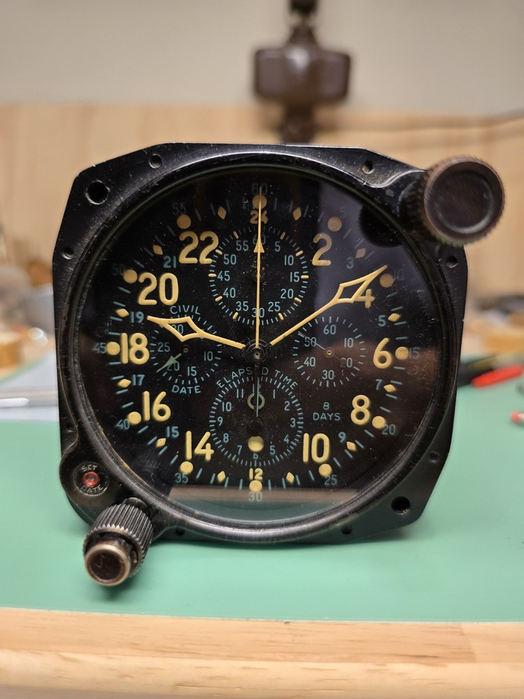 Hamilton Elgin 37500 Cockpit Chronograph-Everything works!