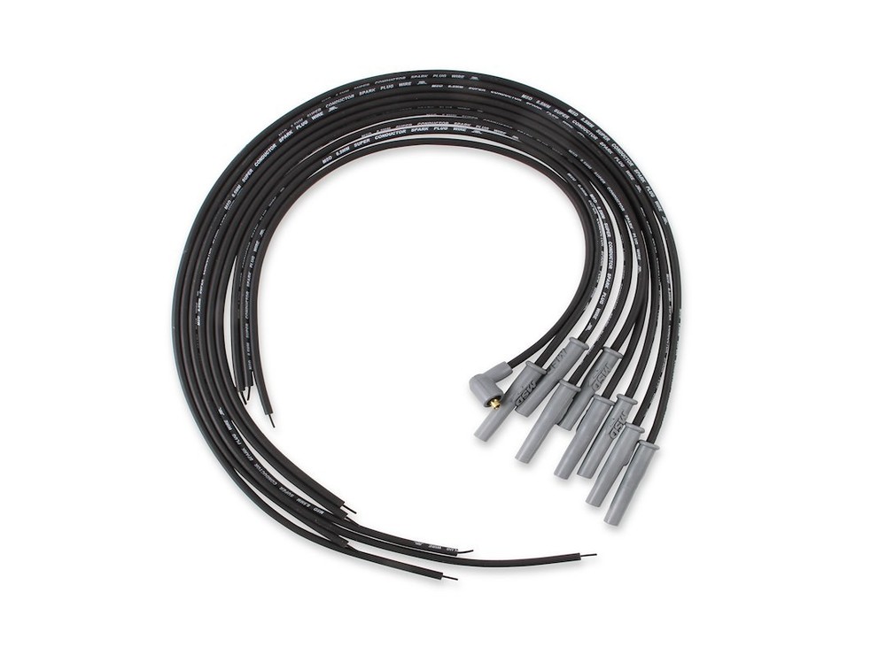 MSD 31193 Black 8.5mm Super Conductor Spark Plug Wire Set