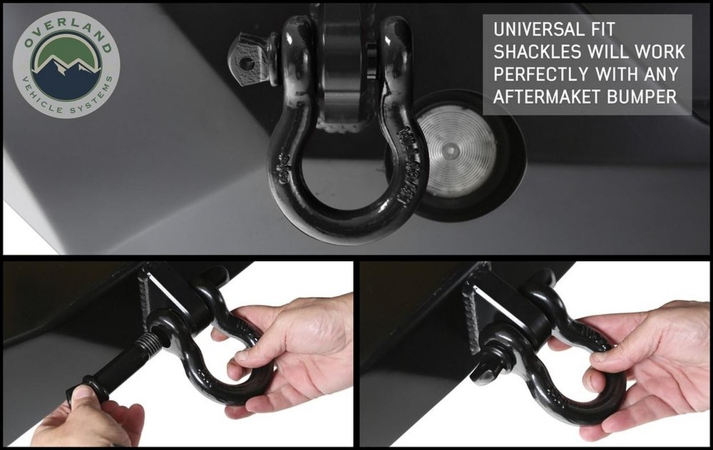 Overland Vehicle Systems Winch Shackle | 19019901