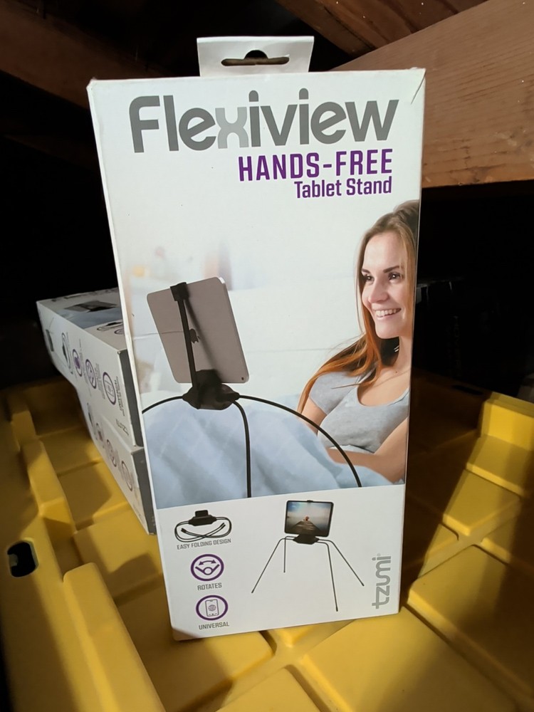 Tzumi Flexiview Hands- Free Tablet Stand