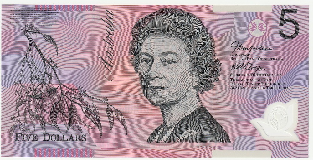 Australia 5 Dollars Banknote 2006 Uncirculated Pick#57-e Queen