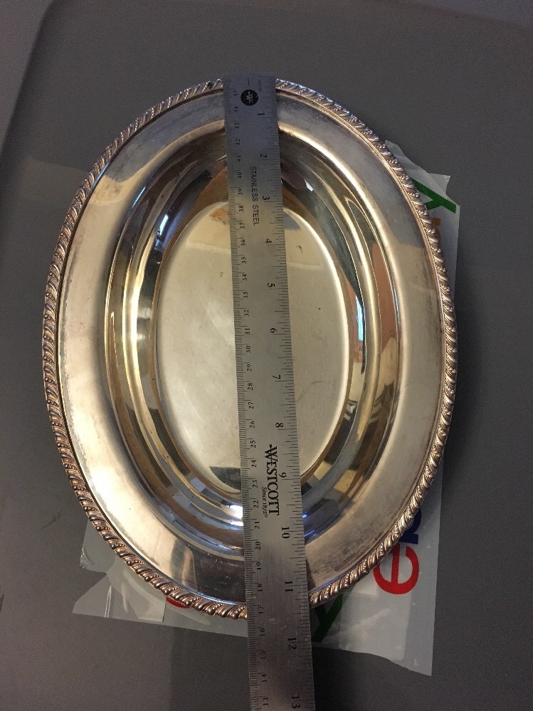 Avon Wm. Rogers Silver Platter Bowl