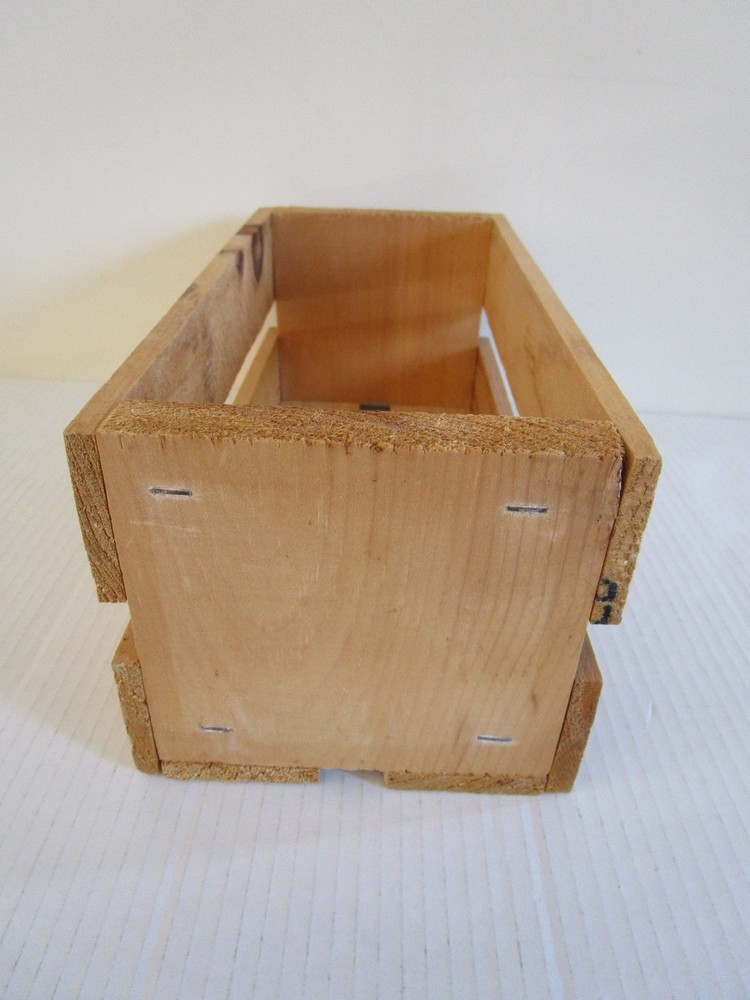 25 CD Wood Compact Disc storage holder crate case box
