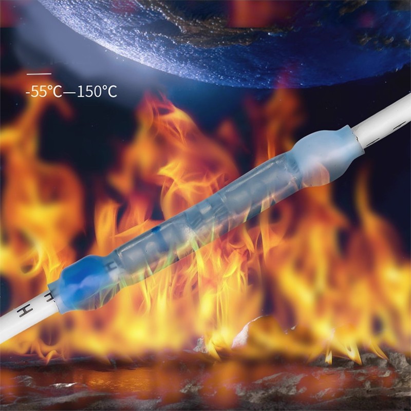 Crimp Splice 10Set Red Butt Splice Connectors D-436-36 Applicable wire 12-16AWG