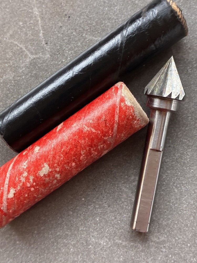 1/2" Conical Multi-fluted Brace Style COUNTERSINK Bit & square Shank