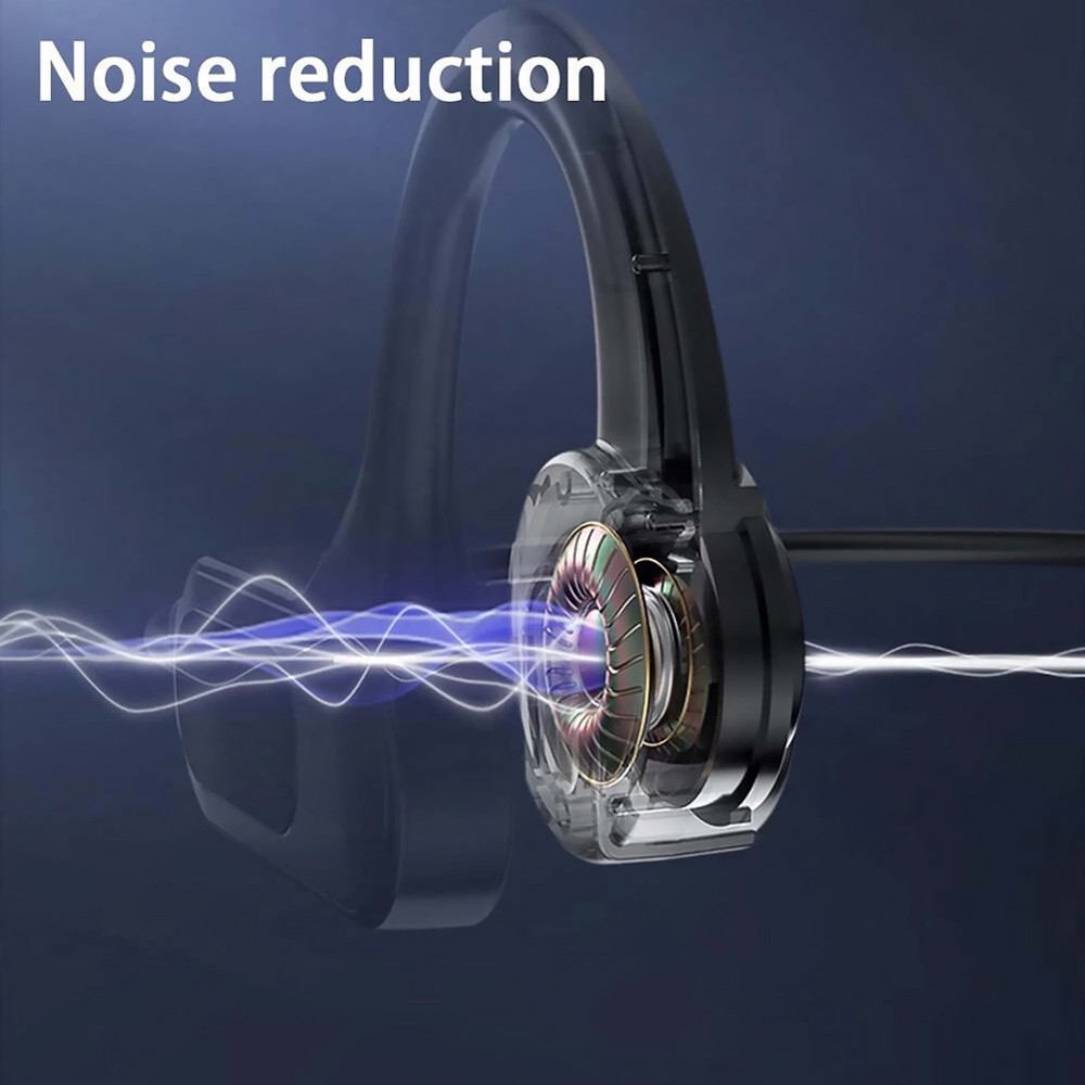 88 Hours Wireless Bluetooth 5.3 Bone Conduction Headphones Exercise 30 days