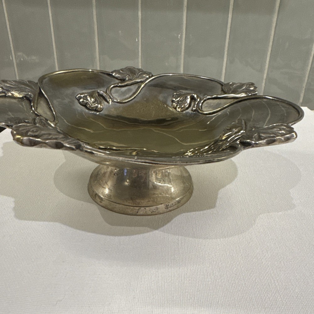 Art Nouveau Designs Silver Bowl