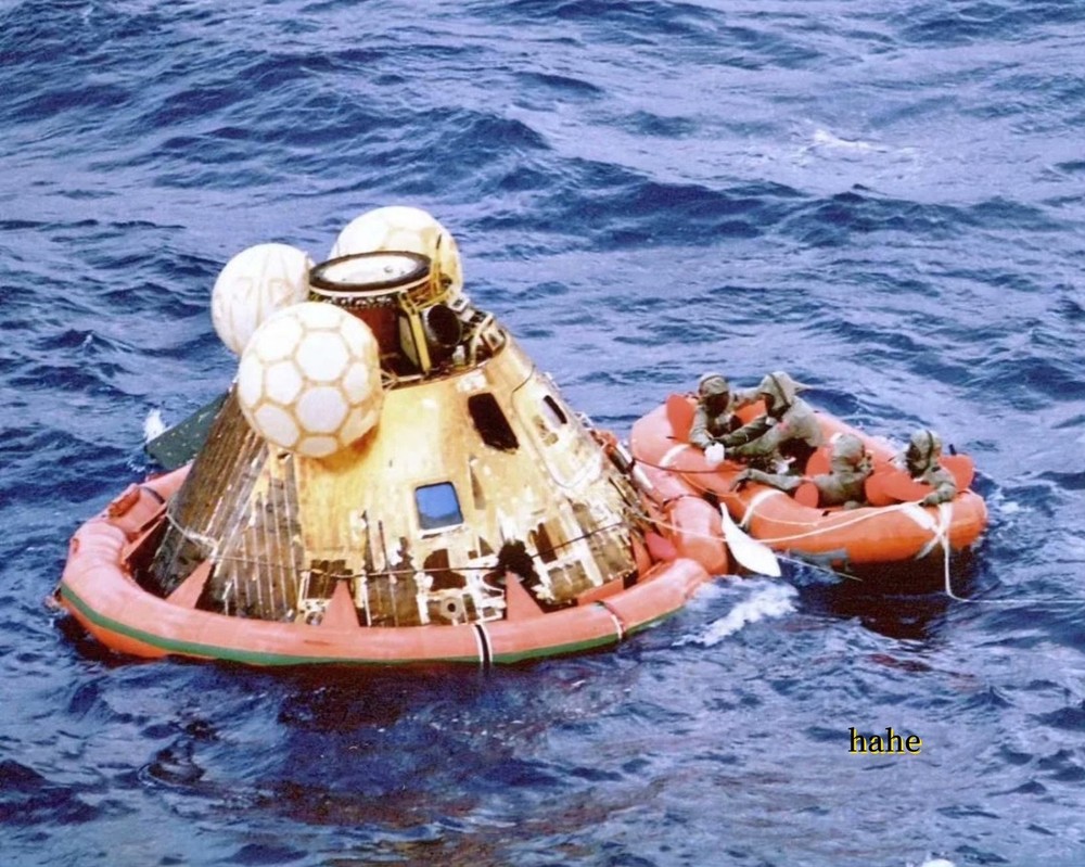 1/48 Scale Apollo Command Module Spacecraft 3D Prainted Finished Model Toy Gifts