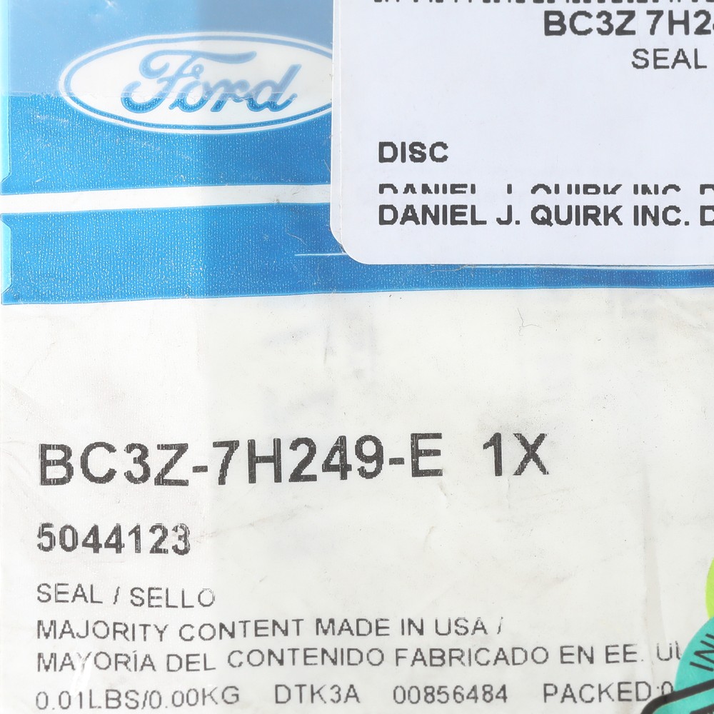 Genuine Ford Seal BC3Z-7H249-E