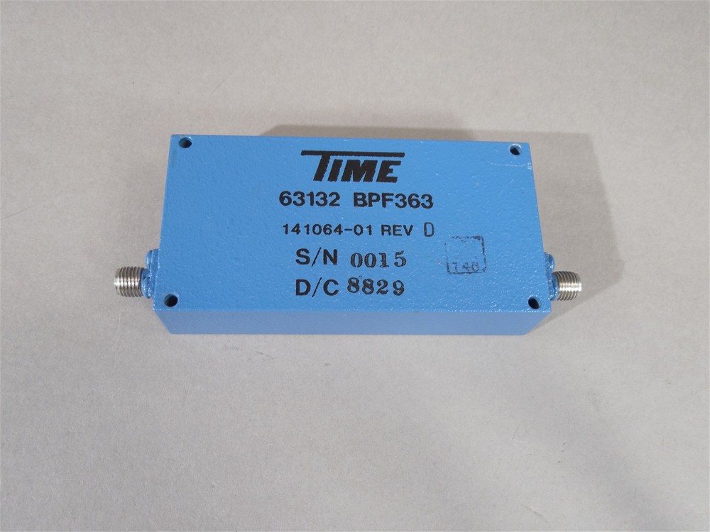 Time BPF363 / 141064-01 Band Pass Filter NEW