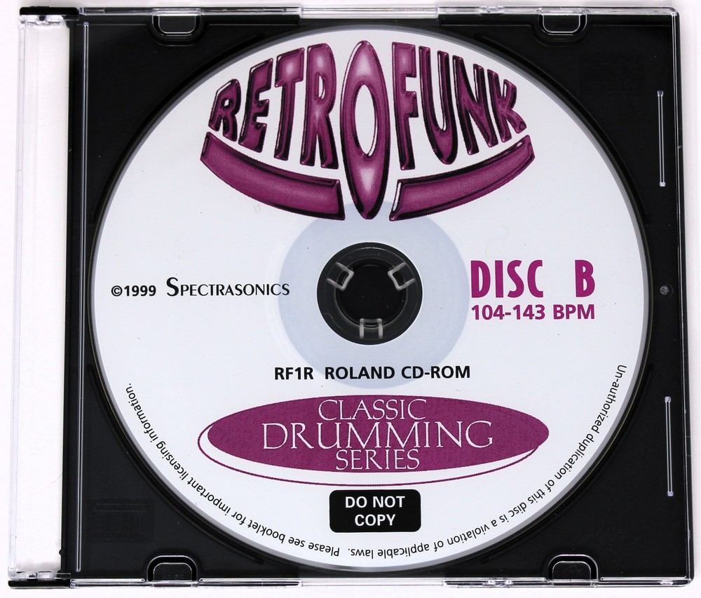 Spectrasonics Retrofunk Roland Format Sample/Sound Library/Sampling Triple CD