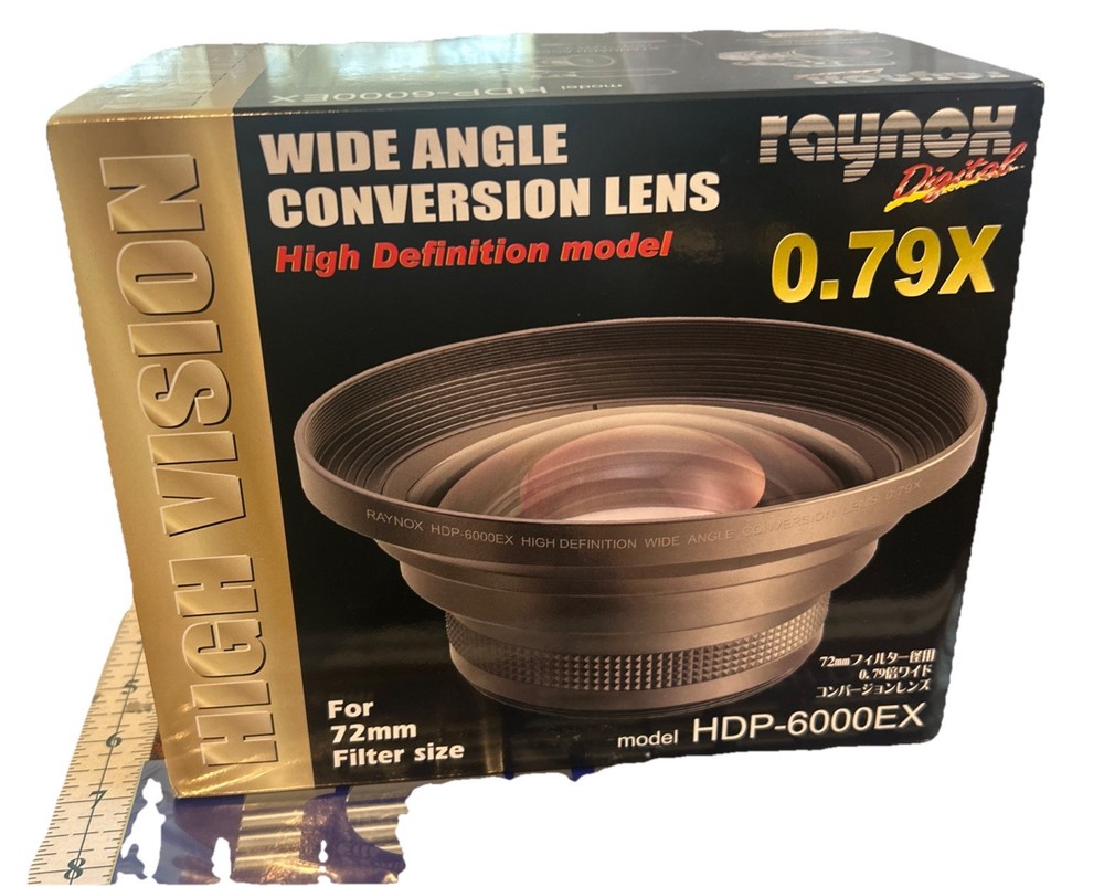 Raynox HDP-6000EX 0.79x HD Wide-Angle Conversion Lens (NEW)