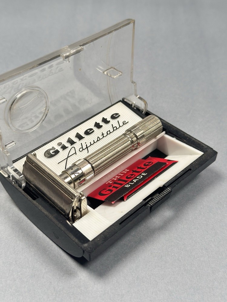 Vintage Gillette Adjustable Razor - Fatboy G2