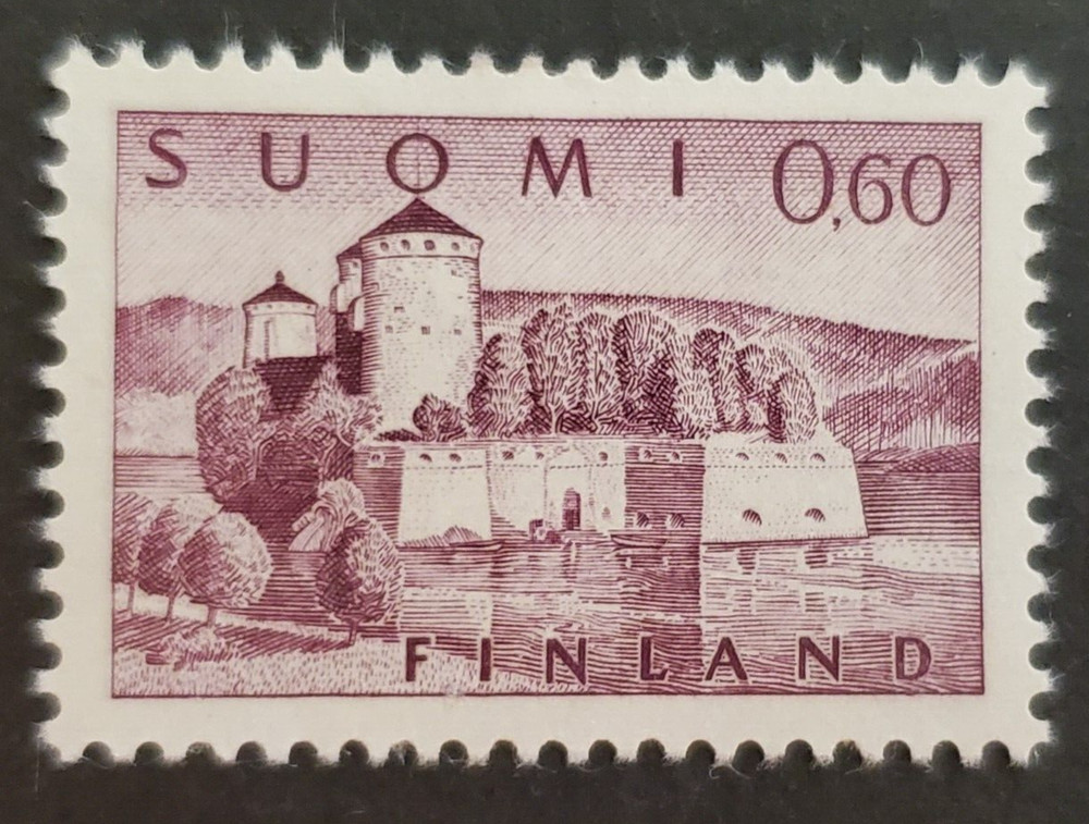 Finland, nice 1963 stamp mint w/hr