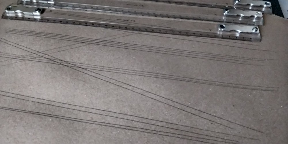 MUTOH Drafting Machine Scale / Rule 18” Model B-5