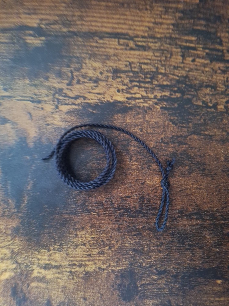 Manchester Yo-Yo Strings- Type 6 Cotton String Black For Fixed Axle 5 Pack