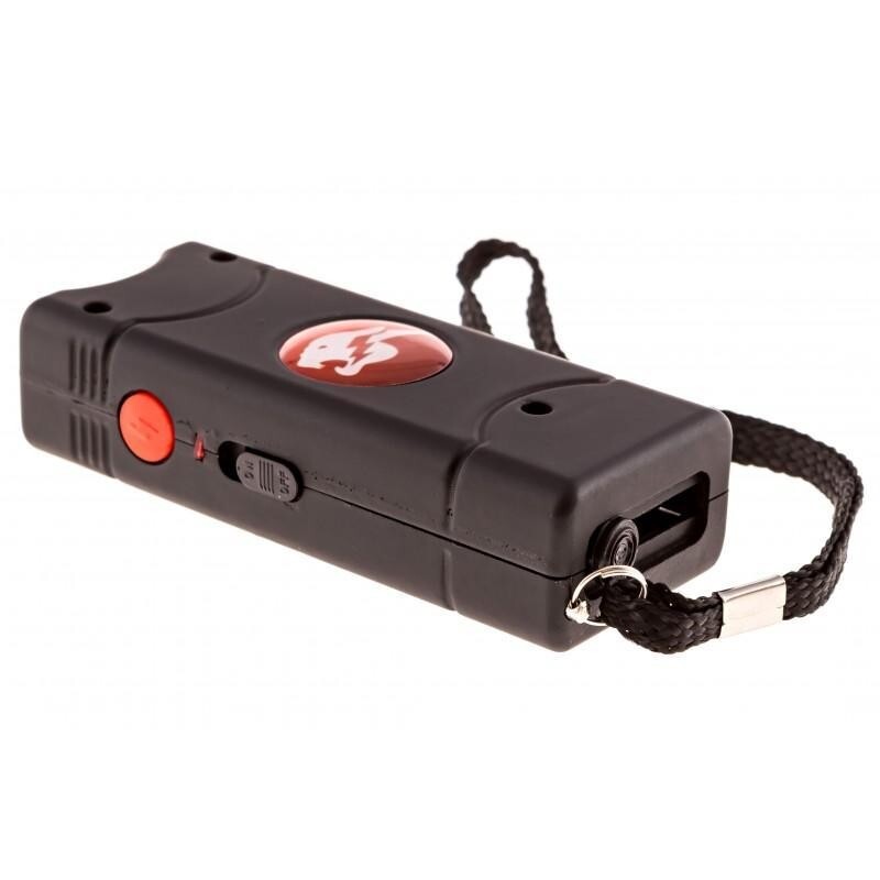 Combo Gift Set Stun Gun Flashlight + Pepper Spray Black Case Self Defense Set