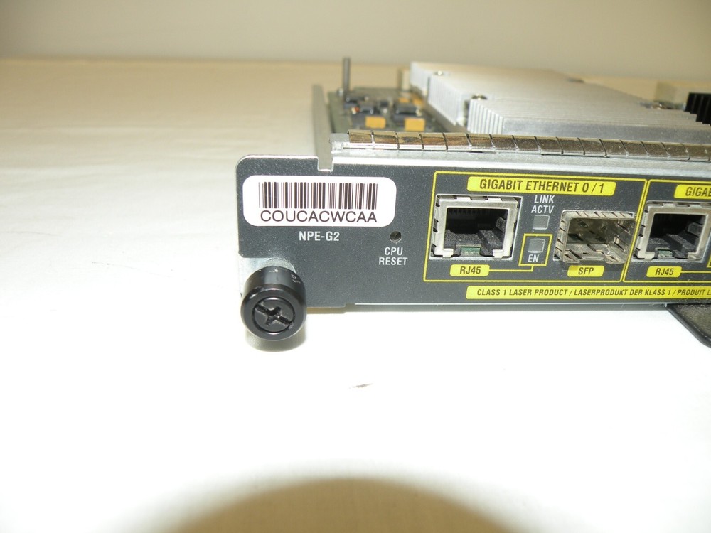 CISCO NPE-G2 V03 NETWORK PROCESSING ENGINE, 1GB RAM & 256MB FLASH 73-10329-04