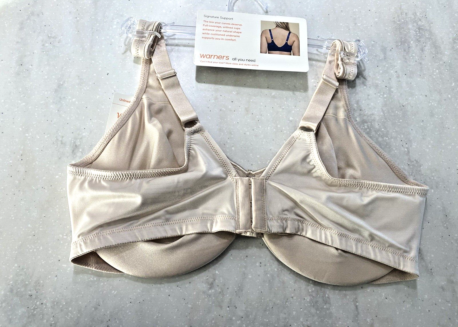 Warners SIGNATURE SUPPORT BRA cushioned underwire stretch 35002A BRAND NEW