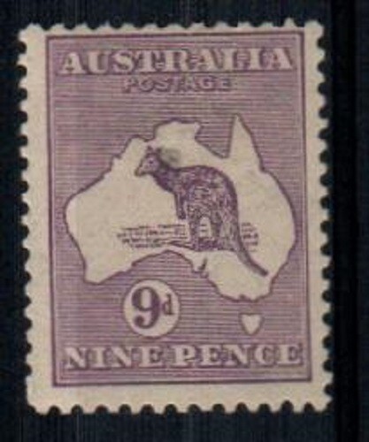 Australia Scott 41 Mint hinged, small thin