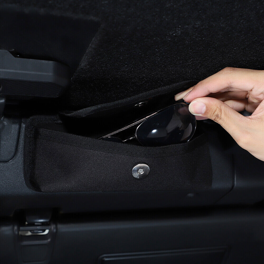 Black Inner Multifunctional Storage Bag Organizer For Dodge Durango Challenger