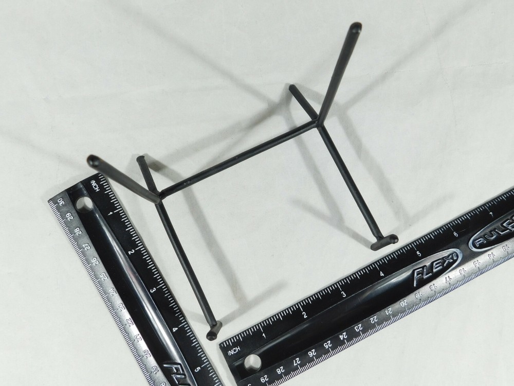 Easel Display Stand Large Size Black Iron Very Sturdy