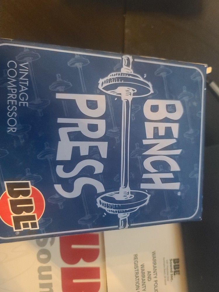 BBE Bench Press Vintage Compressor