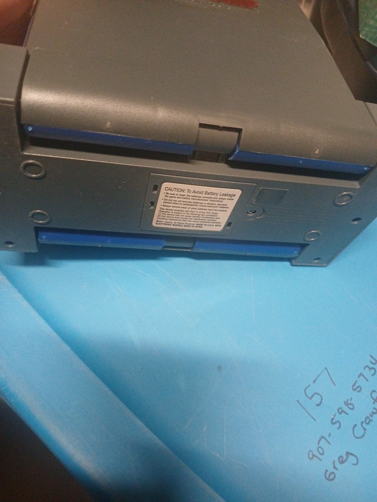 electronic battleship game. Needs Batteries