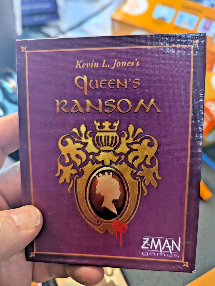 QUEEN'S RANSOM Card Game 100% COMPLETE 2010