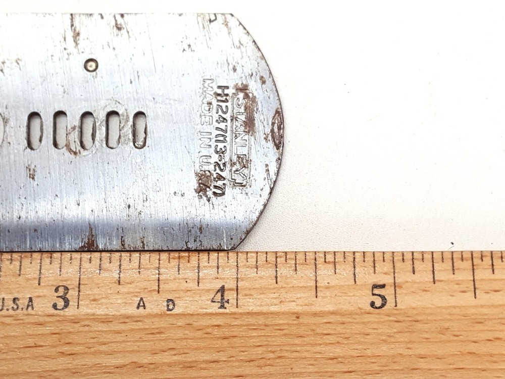 3527 Stanley Block Plane; 1 5/8" Iron