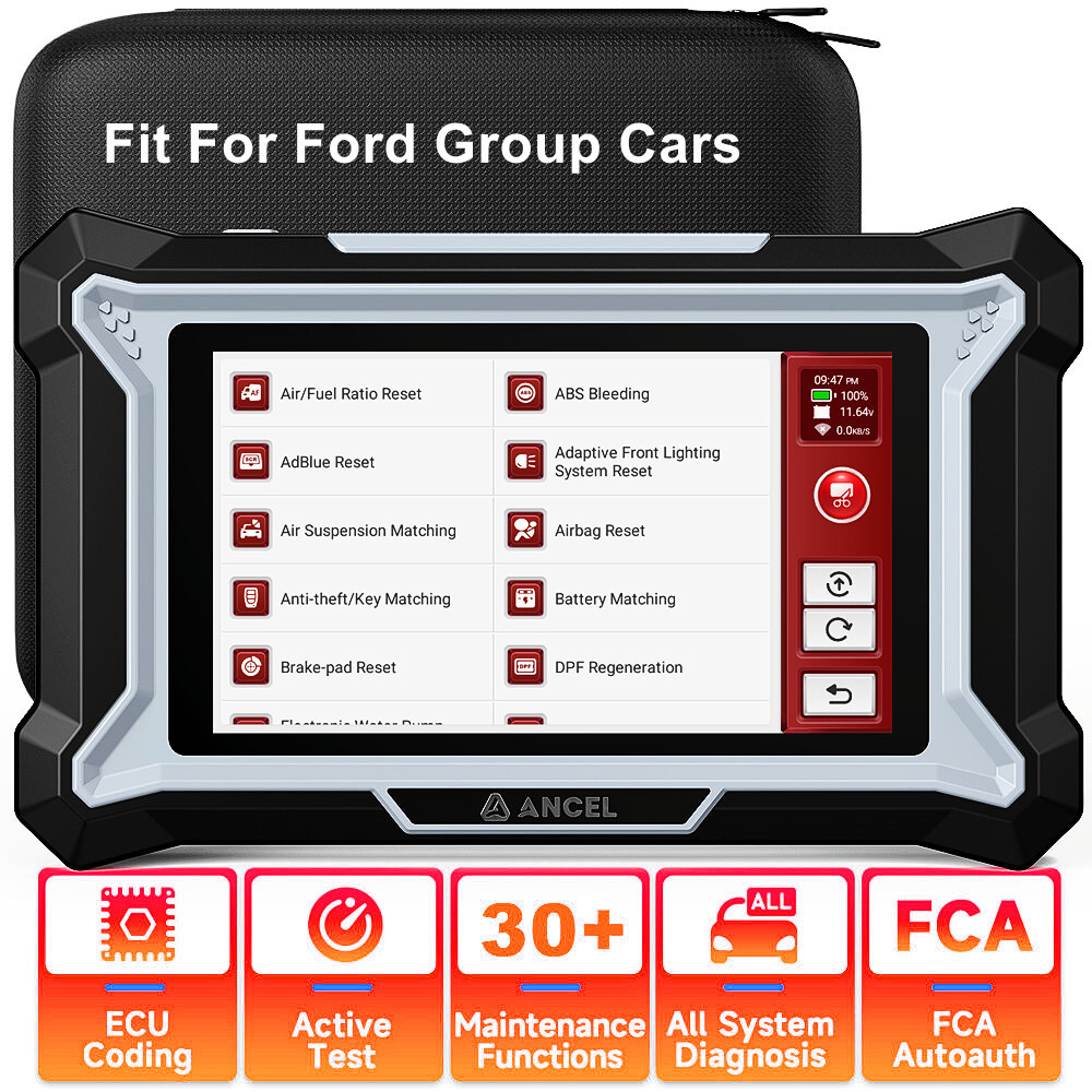 Bidirectional Scanner Automotive OBD2 Code Reader fit for Lincoln Mercury F150