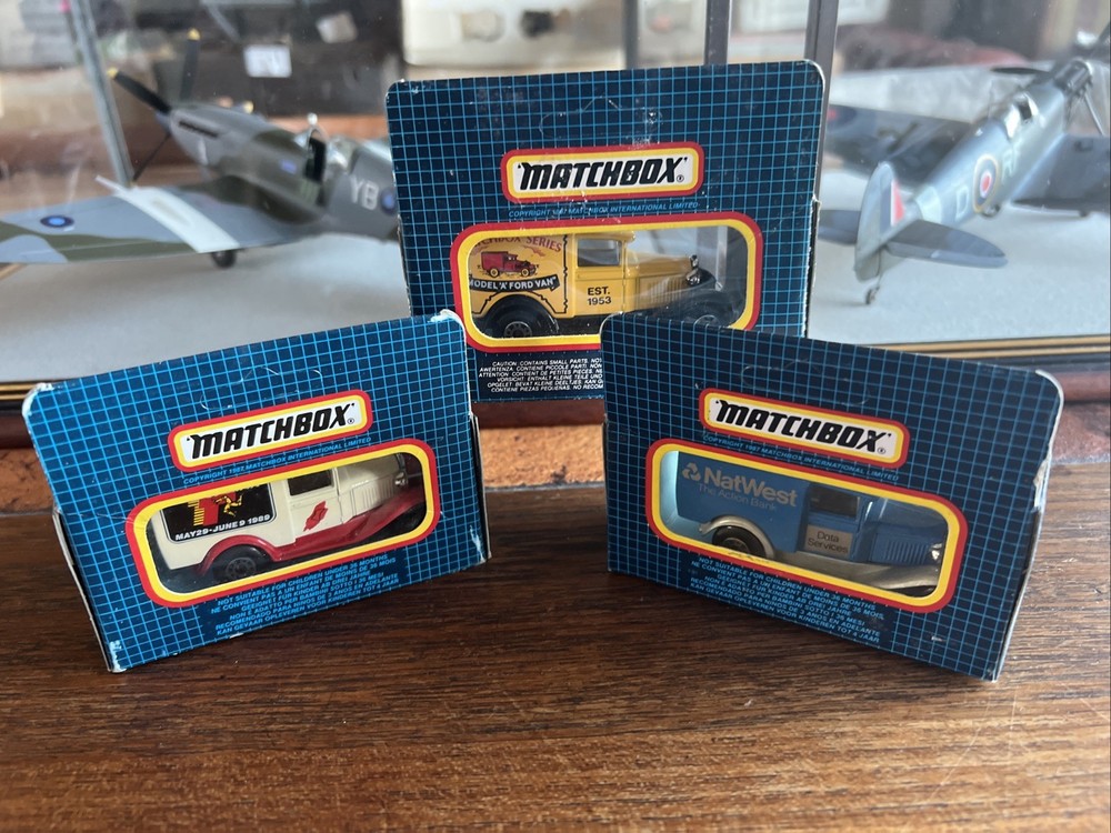 Matchbox MB38 Ford Model A - 3x Model Bundle. BNIB