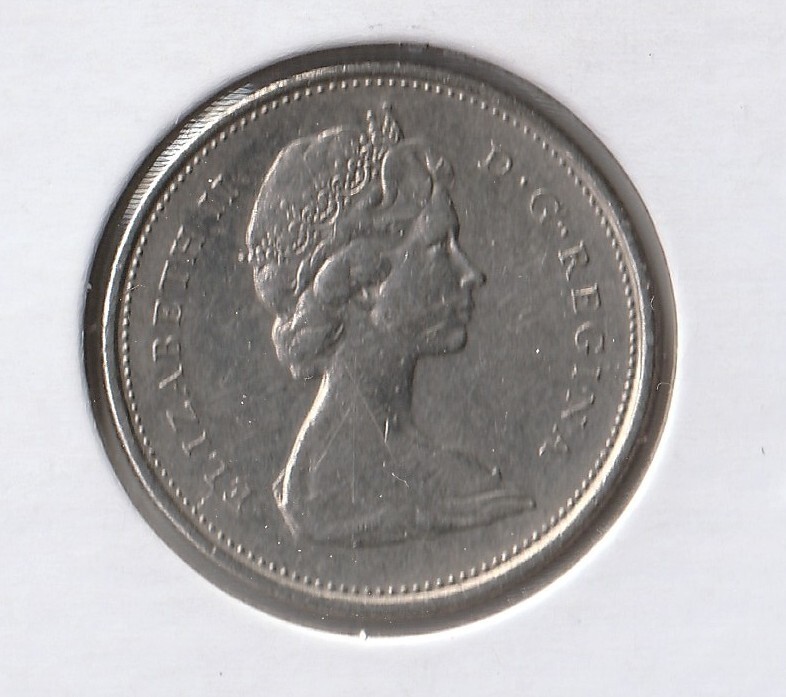 Coin Canada 25 Cents 1971 KM62b