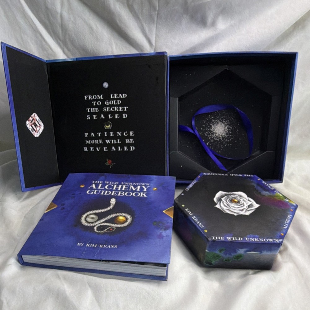 The Wild Unknown Alchemy Deck & Guidebook Kim Krans Hexagon Cards