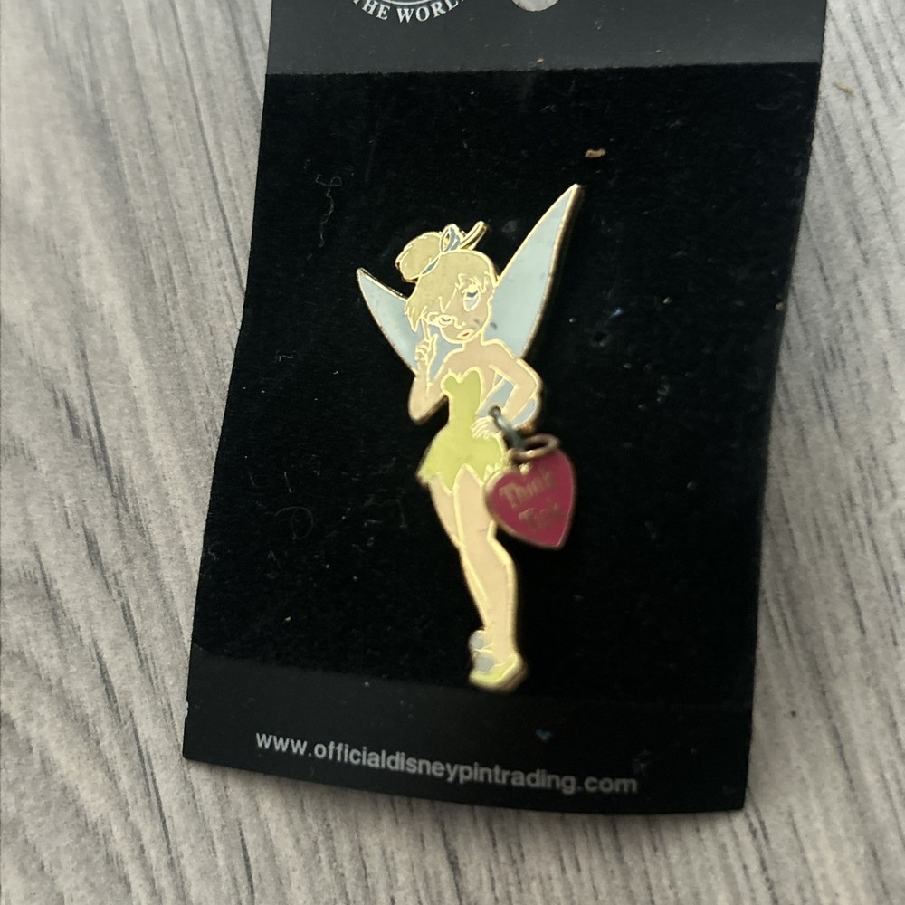 Tinker Bell Heart pin
