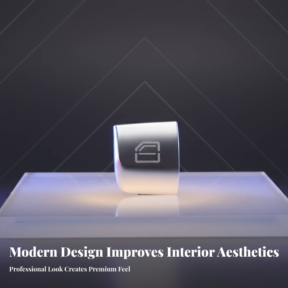 Window Switch Button Cover Easy Installation Window Lift Switch Cover