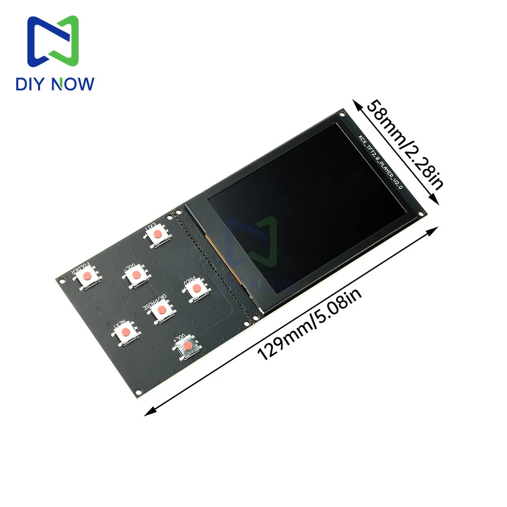 Bluetooth Audio Decoder 2.8in 320×240 TFT Screen Lossless Audio Decoder Module