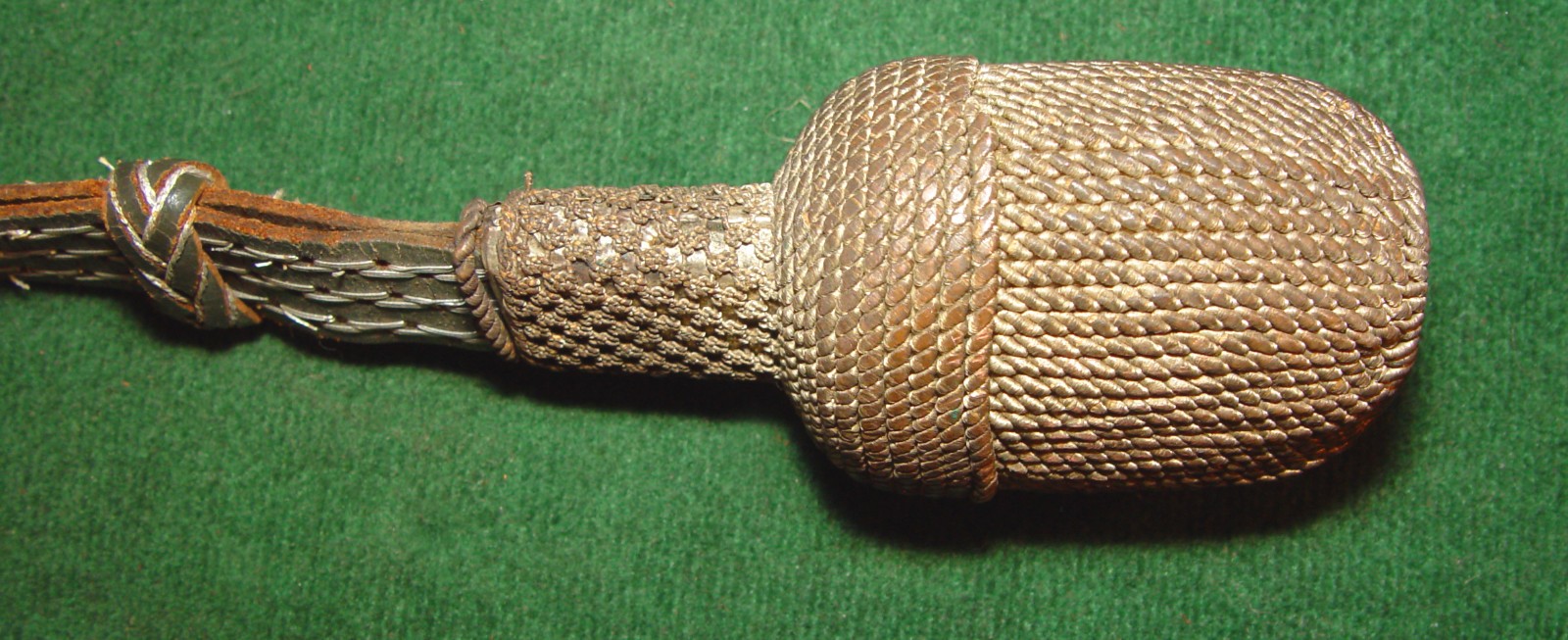 WWII German Army Officer's Sword Portepee, Knot