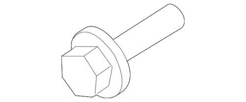 Genuine Ford Headlamp Assembly Screw -W714994-S900