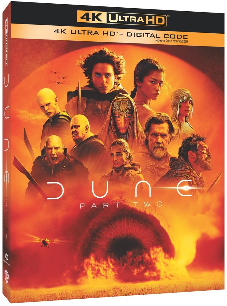 Dune Part Two 4K UHD Blu-ray NEW (Dune Part 2)