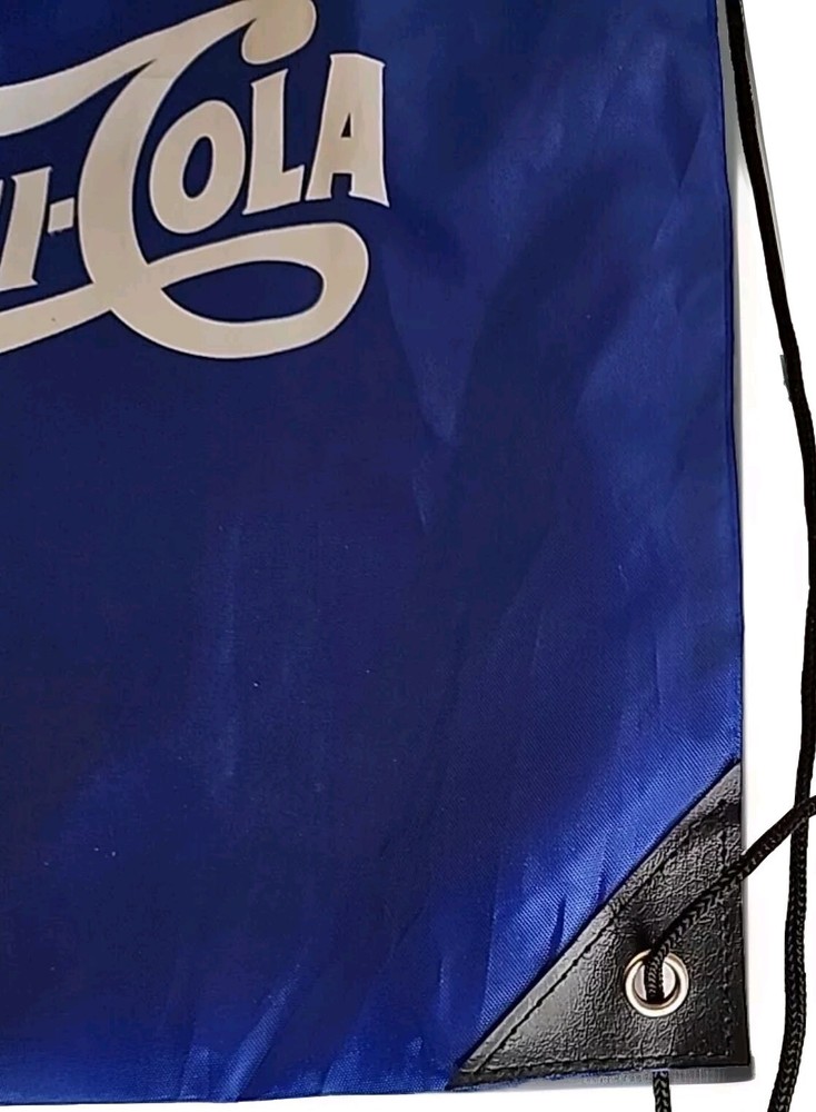 PEPSI DRAWSTRING BAG ROYAL BLUE KNAPSACK BAG - SIMPLE BACKPACK